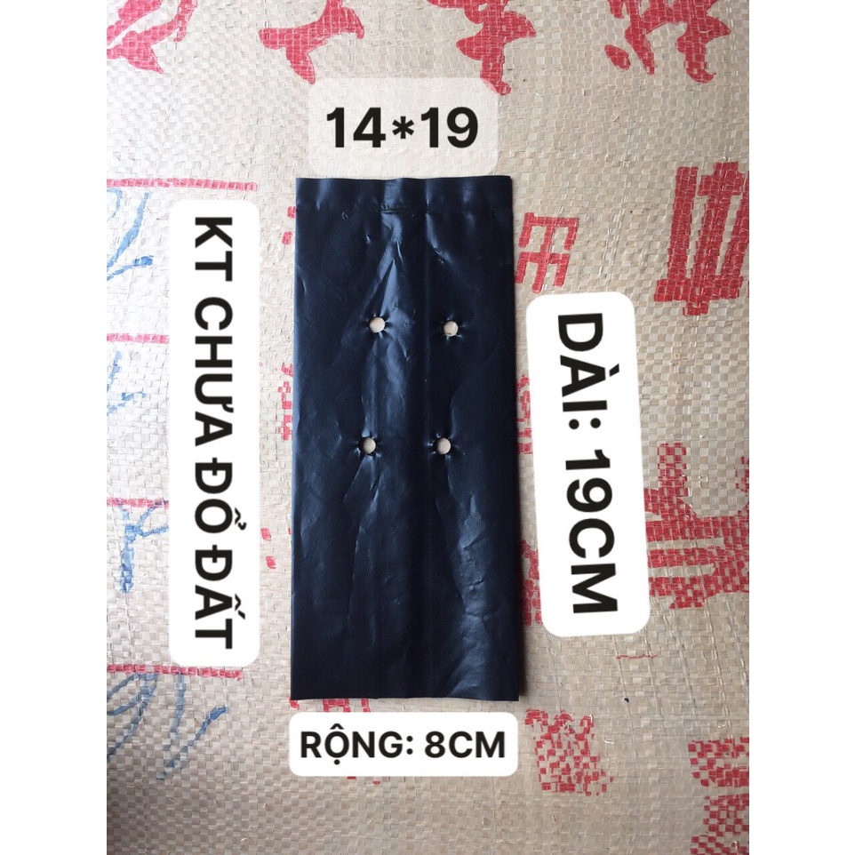 1KG TÚI ƯƠM CÂY MÃ 14*19 ( KÍCH RỄ, MẦM CÂY XANH LÁ, DỊCH TRUYỀN CHO CÂY, BẠT CỎ...)