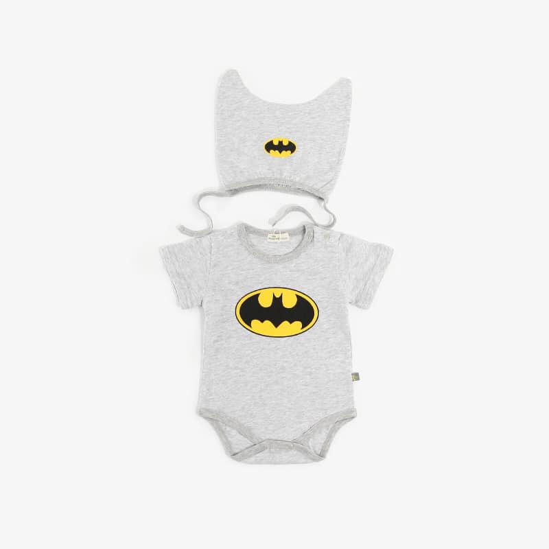 Body siêu nhân kèm yếm/mũ cho bé_