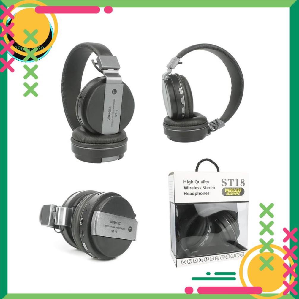 [HOT]   HEADPHONE BLUETOOTH ĐA CHỨC NĂNG ( ST 18) CAO CẤP ^ | BigBuy360 - bigbuy360.vn