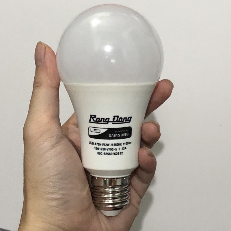 Bóng đèn LED bulb Rạng Đông 3W - 5W - 7W- 9W - 12W - 15W, Chip LED SAMSUNG Bảo Hành 2 Năm