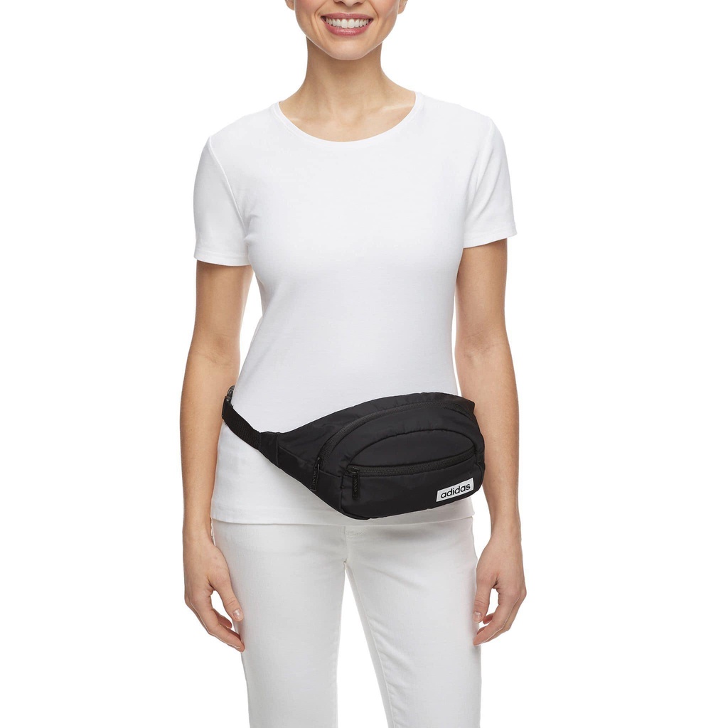 Belt Bag đen Adidas chính hãng nam nữ mang đều được