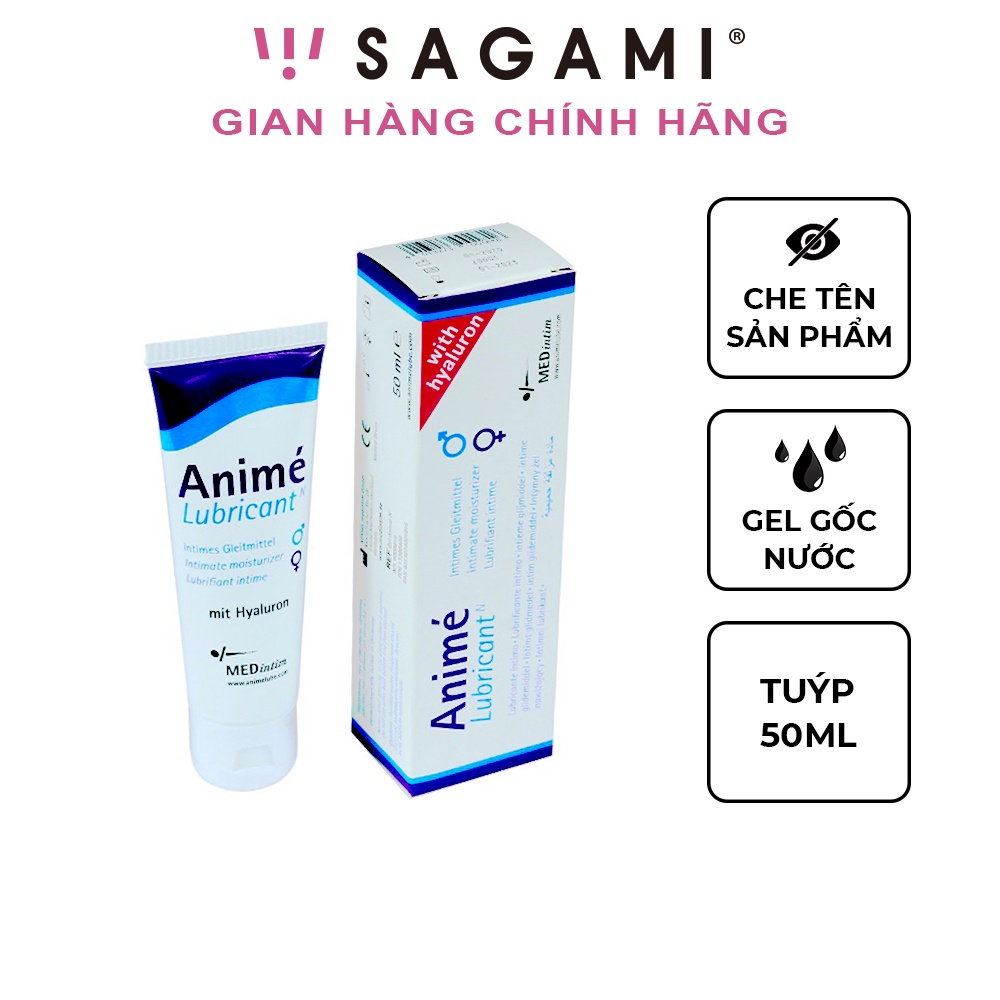 [Mã FMCGMALL -8% đơn 250K] Gel bôi trơn Medintim Anime - Tuýp 50 ml