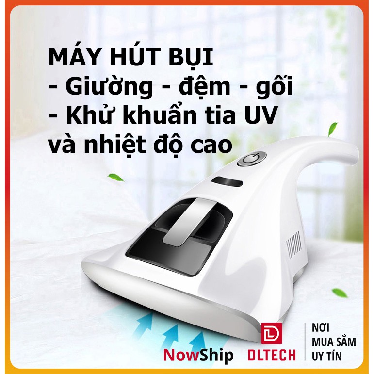 Máy hút bụi mịn lông chó mèo bụi giường nệm chăn ga gối diệt khuẩn bằng tia UV và nhiệt độ cao MH-01 DL TECH | BigBuy360 - bigbuy360.vn