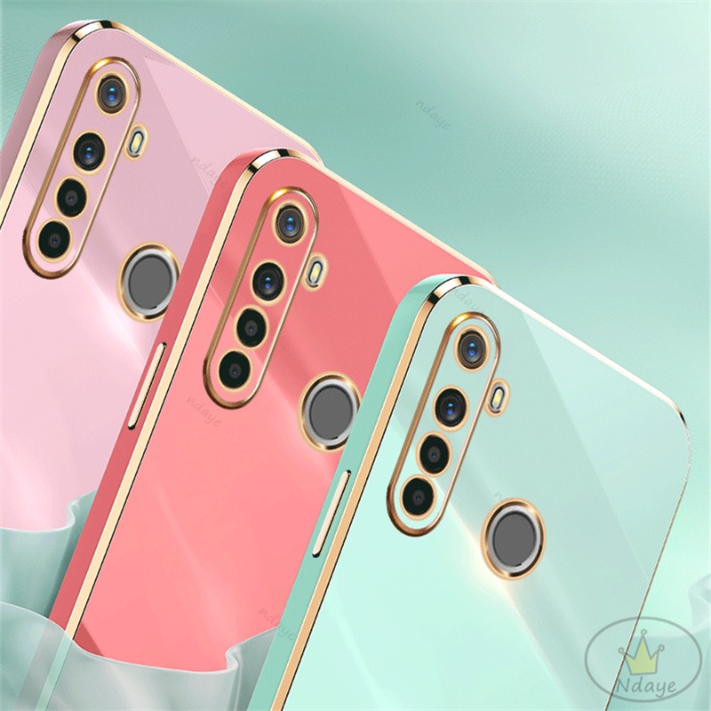 Ốp Lưng Realme 5 5s 5i 6i 5pro 6 7 Narzo 20 pro 7 8 8 Pro 8 5G Thoại Tpu Màu Trơn Bảo Vệ Camera Cho Ốp Điện Realme 5 NDYZB