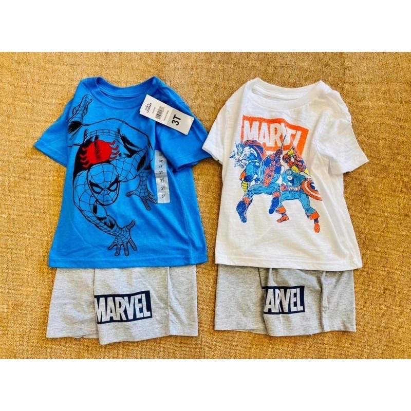 Bộ bé trai Marvel TqXK 3-7y