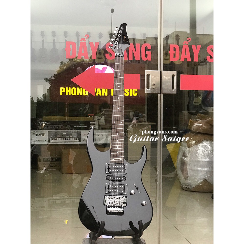 Guitar điện solo Saiger 5 mobin chính hãng (tặng kèm phụ kiện)