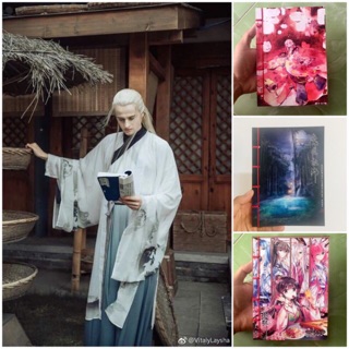 Sổ tay kiếm hiệp - Sổ handmade - Sổ bí kíp võ công