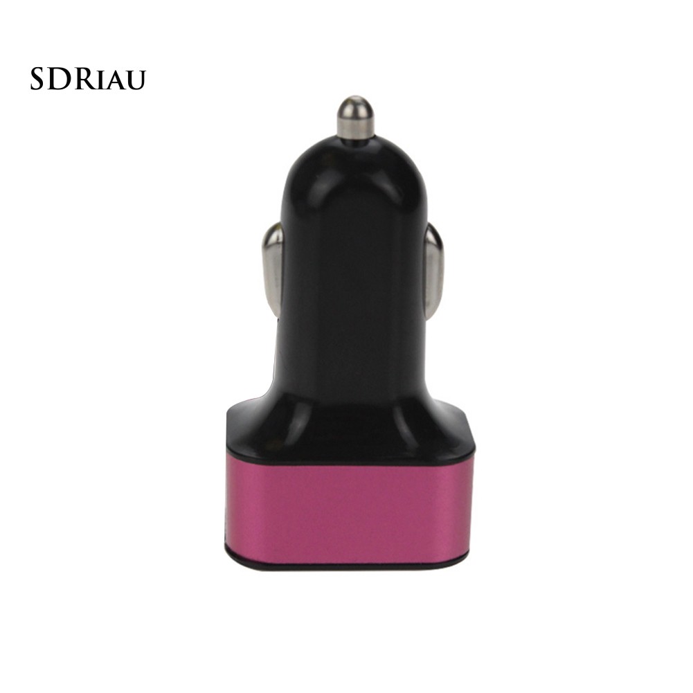 Ổ cắm sạc 3 cổng USB cho xe hơi 2.1A 2.0A 1.1A thiết kế cao cấp