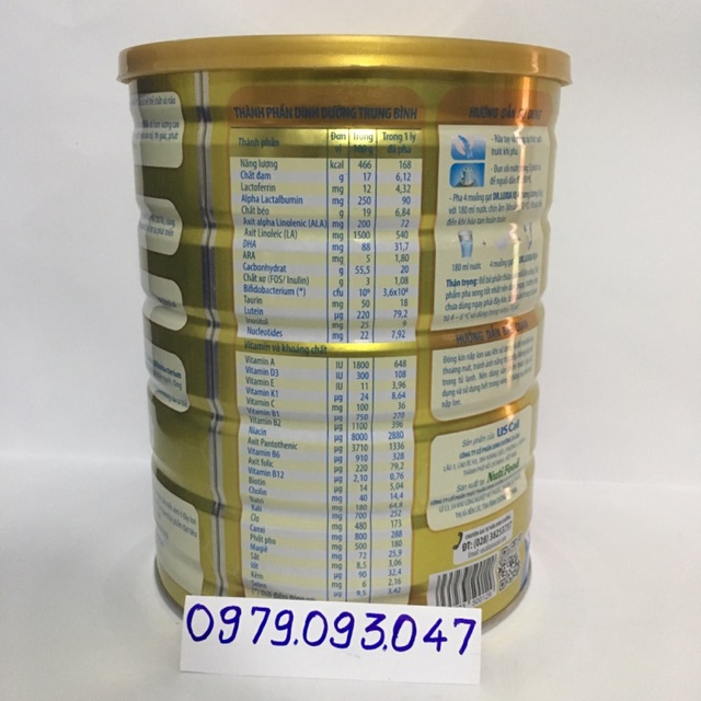 Sữa bột Dr. Luxia 4 - lon 900g ( date: 04/2023 )