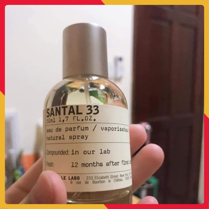 Nước Hoa Unisex Le Labo SantaI 33 100ml Hương Thơm Sang Trọng, Đẳng Cấp