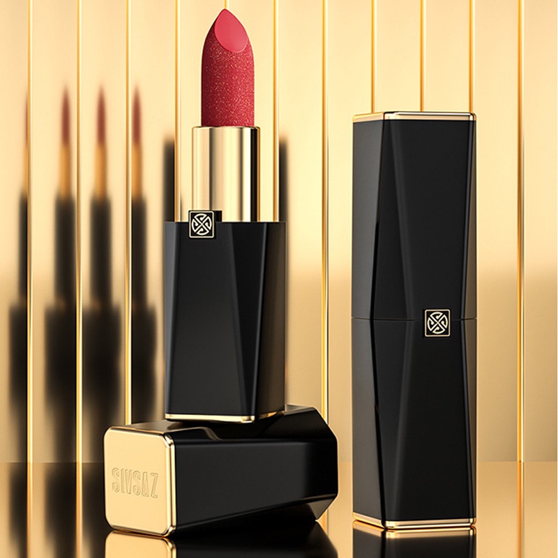 SIVSAZ Lipstick Chất son không trôi màu, không thấm nước, chất son lì matte Son bóng Son môi【Sản phẩm chính thức】