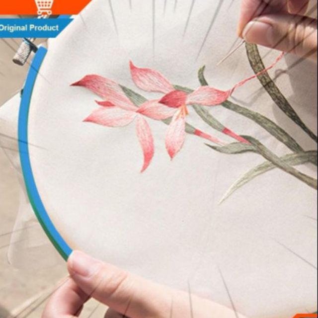 Khung thêu, bàn căng nhiều màu 9 - 27cm