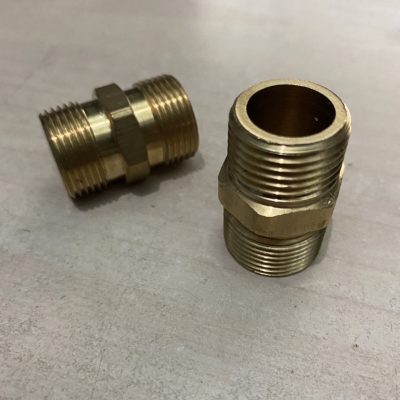 Kép Đồng ,Hai đầu ren , hai đầu răng thau 13,14,17,21,22