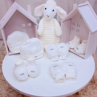 Set 2 mũ bao tay chân petit nous
