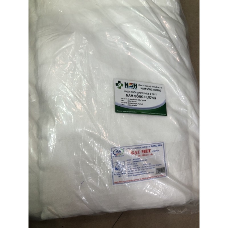 ❤️ BĂng GẠC MÉT Y TẾ ĐÔNG FA 20m, 30m, 50m Băng Gạc Y Tế Mét Đông Pha 100% Sợi Cotton -Gạc Mét Y Tế Dài