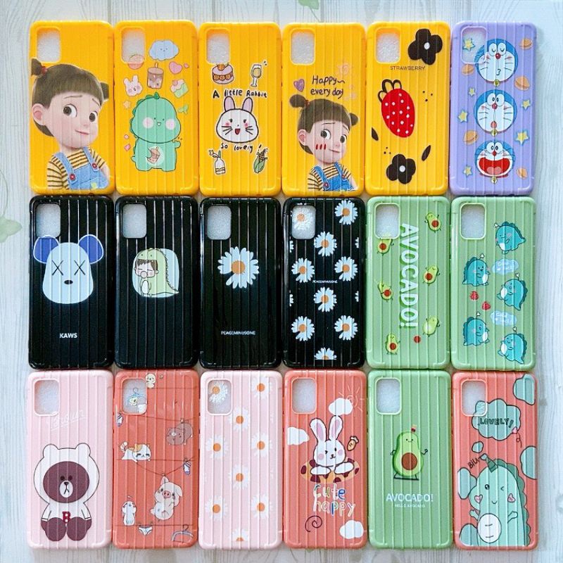 Ốp vali samsung A51 full màu dẻo siêu đẹp