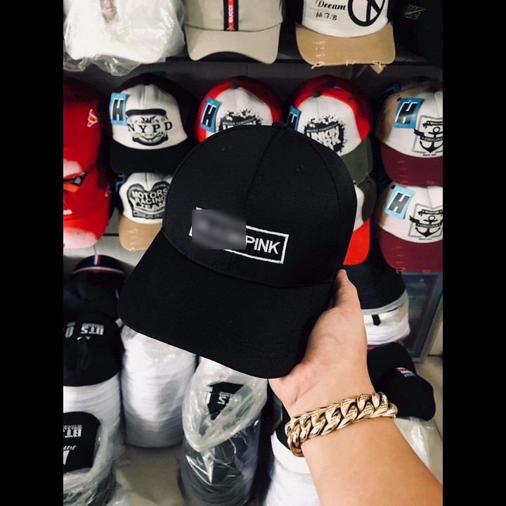 Mũ in Blackpink Lisa Jisoo Jennie Rose phong cách hàn quốc, thời trang quà tặng xinh xắn