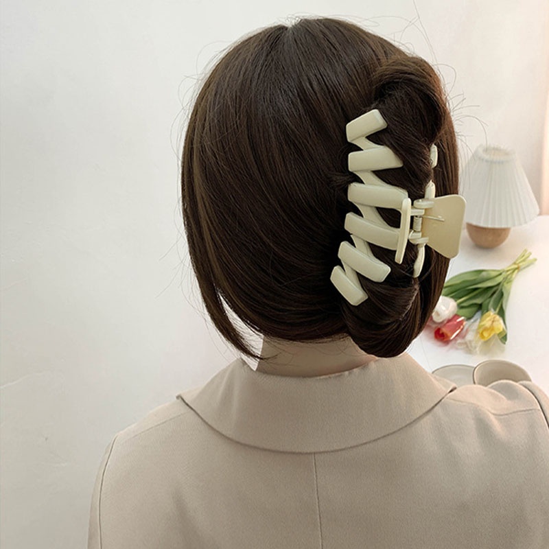 Kẹp tóc kích thước lớn phong cách Hàn Quốc thời trang cho nữ