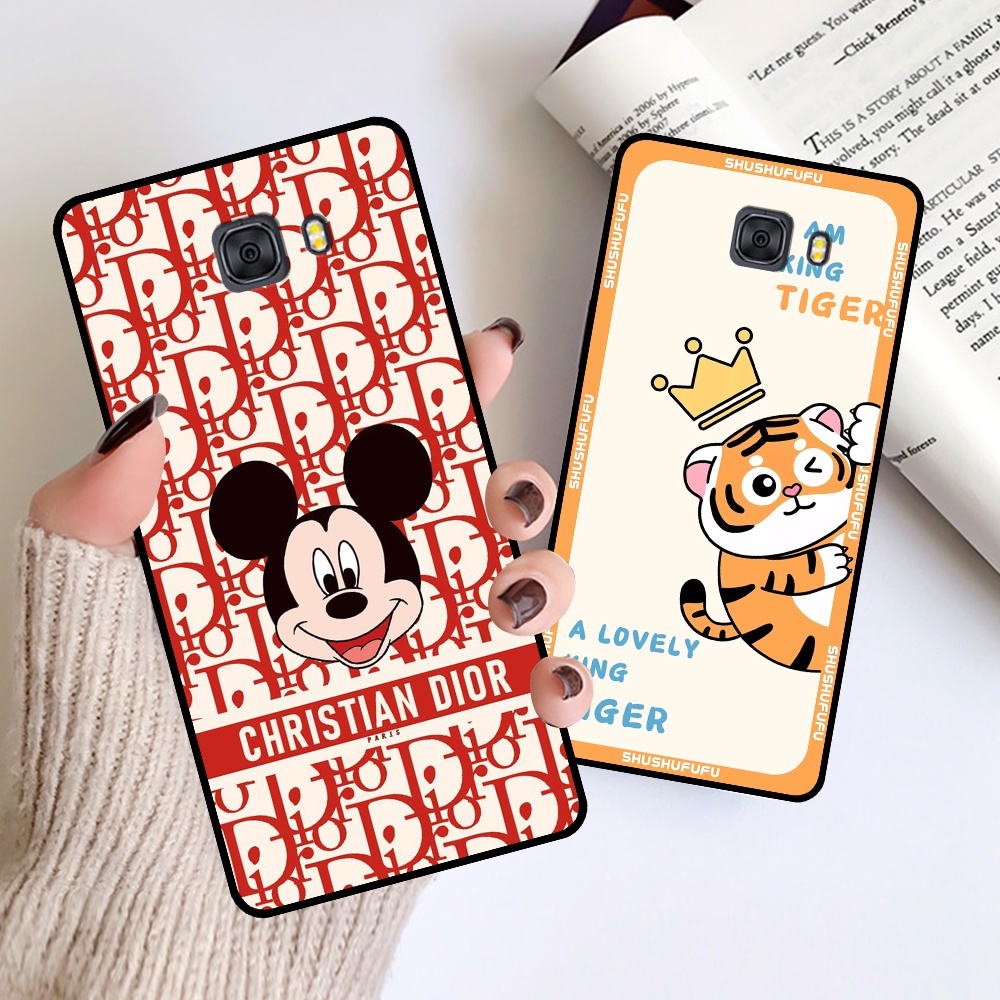 Ốp lưng Samsung A9 Pro - C9 Pro in hình mickey, hổ, kingtiger siêu rẻ T19 - T24