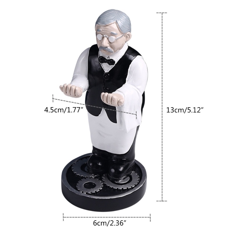 Giá Đỡ Trưng Bày Mắt Kính / Bút Bằng Nhựa Resin Hình Phi Hành Gia Cổ Điển Trang Trí Nhà Cửa / Văn Phòng