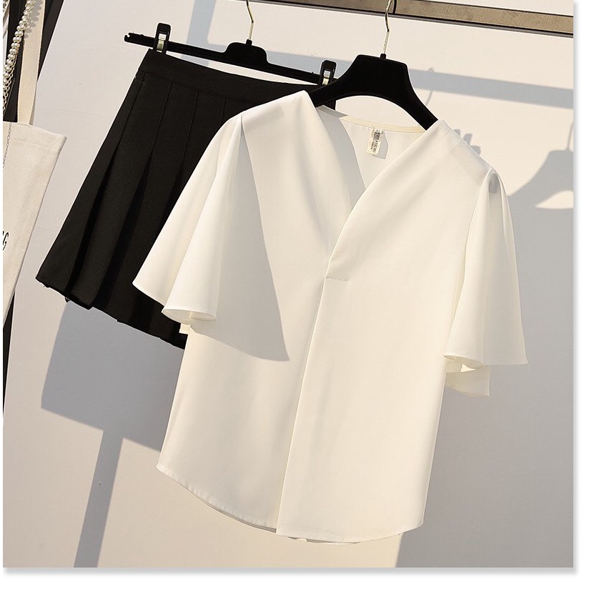 Áo kiểu cổ tim tay dơi cực đẹp cho nàng HP