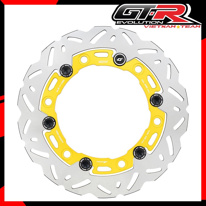 Đĩa trước dày 4.5mm / đường kính 256mm 6 lỗ ốc GTRS ADV350 SH350