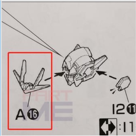 CA MG 00Q 00 QANT A16 Ăng Ten Sừng v Vây Phụ Kiện Nhựa