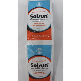 Dầu gội chống gàu Selsun 1% gói 5ml