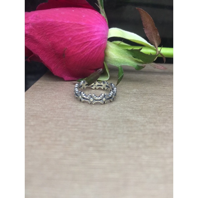 Nhẫn bạc thái cá tính