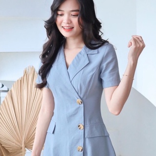 Đầm KOMIE - Đầm công sở cổ bẻ