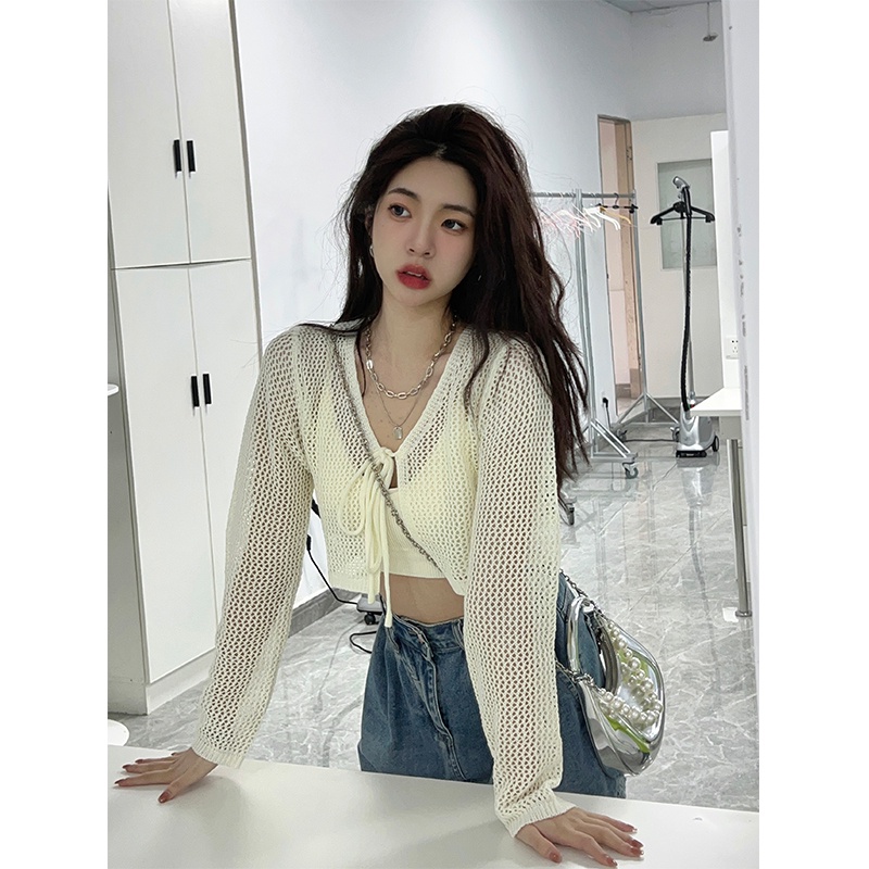 Cocory vn Áo Hai Dây Mỏng Co Giãn 5 Màu Gợi Cảm Cho Nữ