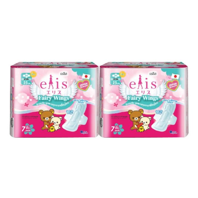 COMBO 3 GÓI BĂNG VỆ SINH ELIS FAIRY WINGS 25CM (GÓI 7 MIẾNG)