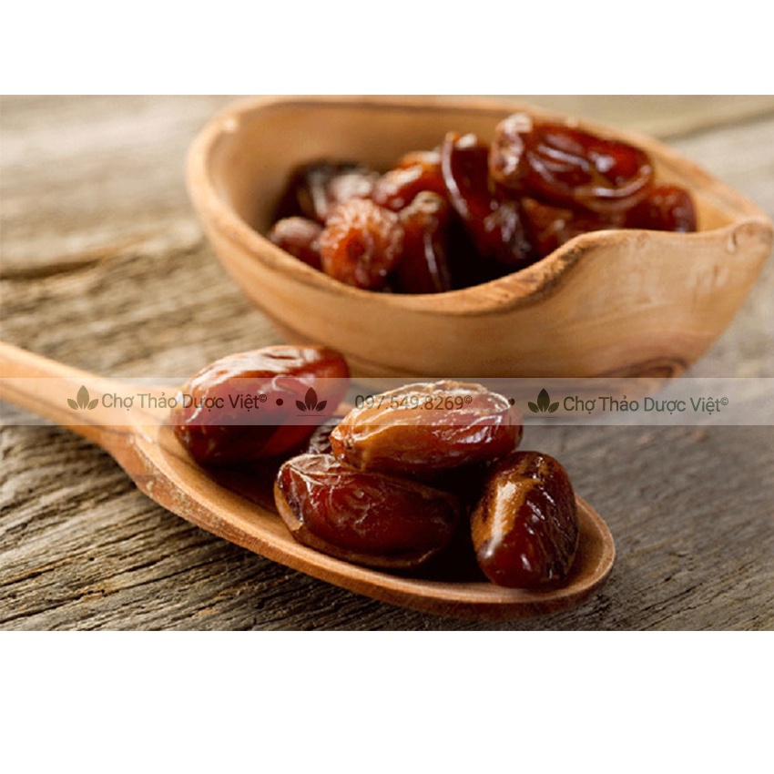 Chà là sấy dẻo 100g (Chà là khô tạo vị ngọt tự nhiên, món ăn vặt tốt cho người ăn kiêng)- Chợ Thảo Dược Việt