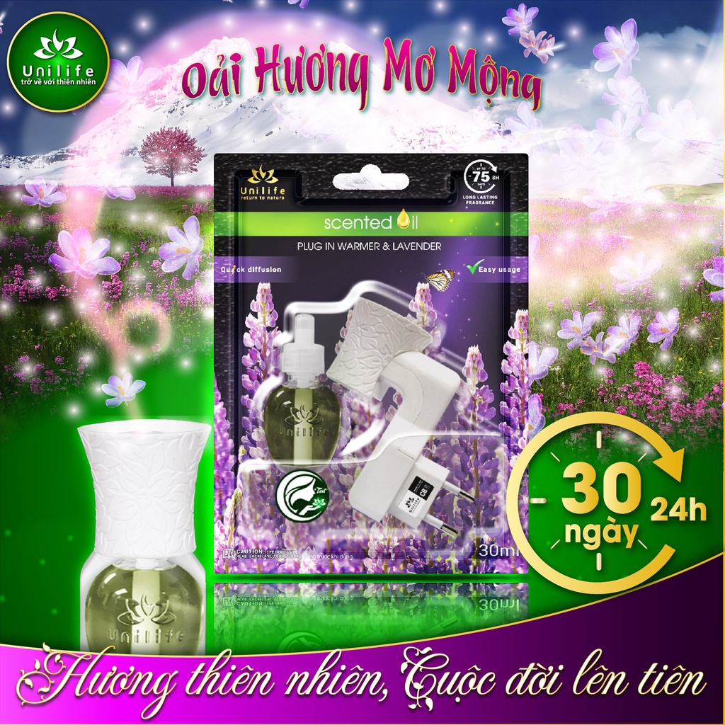 Nước hoa gia đình Unilife - bộ tinh dầu thơm | Thế Giới Skin Care