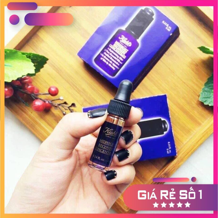 Dầu dưỡng tái tạo da ban đêm  MIDNIGHT Kiehl's 4ml