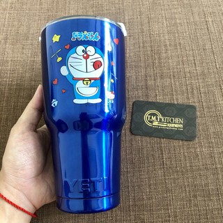 Dòng YETI - LY GIỮ NHIỆT YETI DORAEMON 900ML (Logo YETI dập nổi)