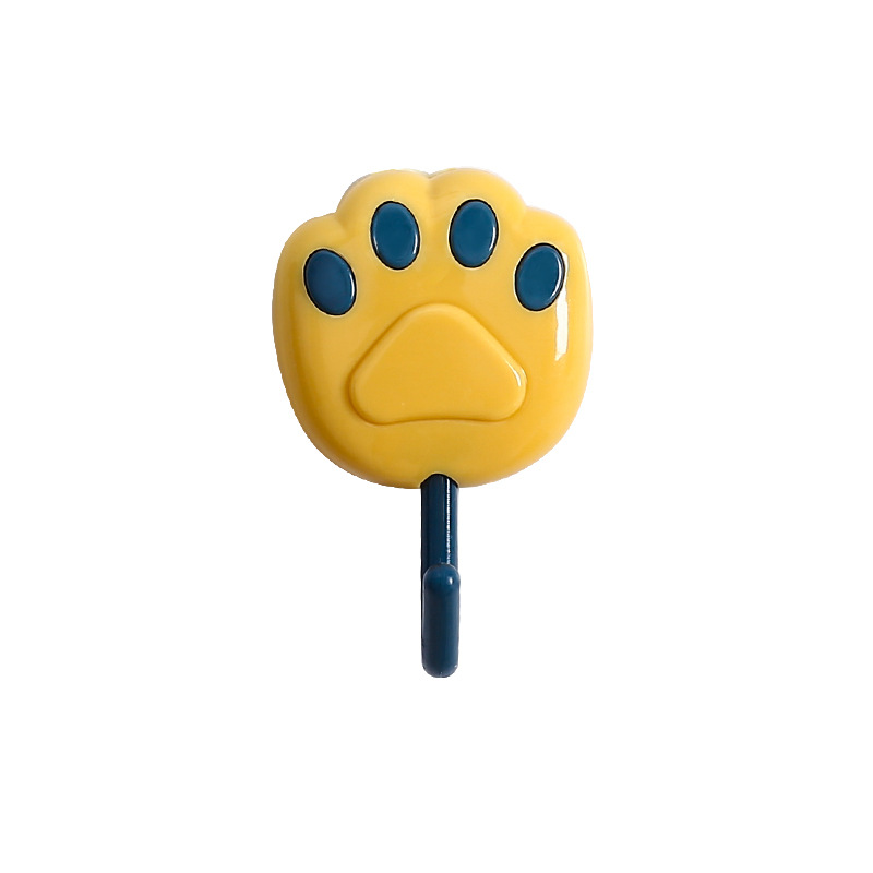 4 Cái!!!Móc Treo Đồ Dán Tường Thiết Kế Hình Móng Mèo Hoạt Hình Sáng Tạo Đa Năng