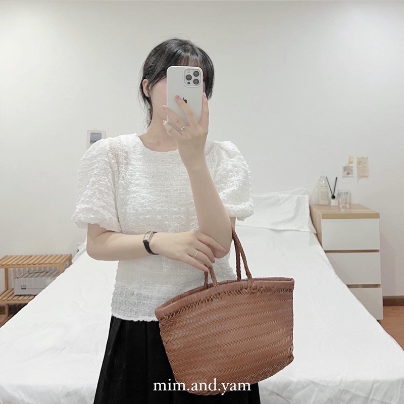 Áo nhún tay bồng