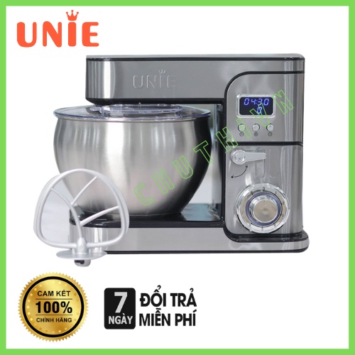 (Mã CHUT002 giảm 8%) Máy nhồi, trộn bột đa năng Unie EM5,Tặng 3 bình nước cao cấp (Bản nâng cấp) - 8L - Hàng chính hãng