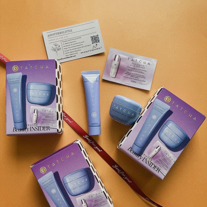 Set dưỡng da TATCHA Sephora - kem dưỡng Tatcha The Dewy Skin Cream