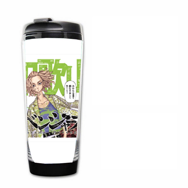 Bình nhựa đựng nước in hình nhân vật TOKYO REVENGERS anime chibi tiện lợi lưu niệm