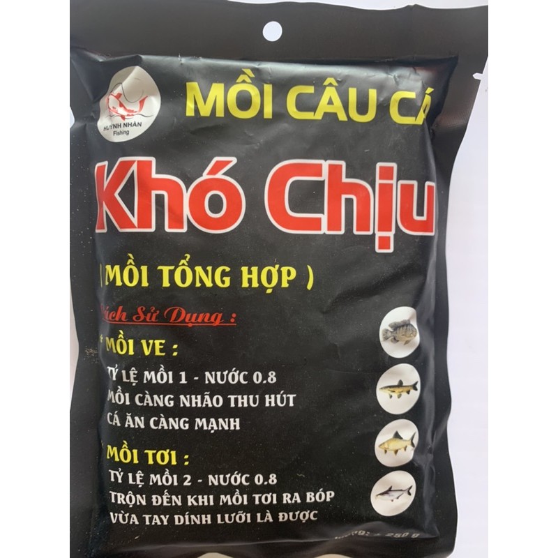 Mồi câu cá khó chịu- cám câu cá