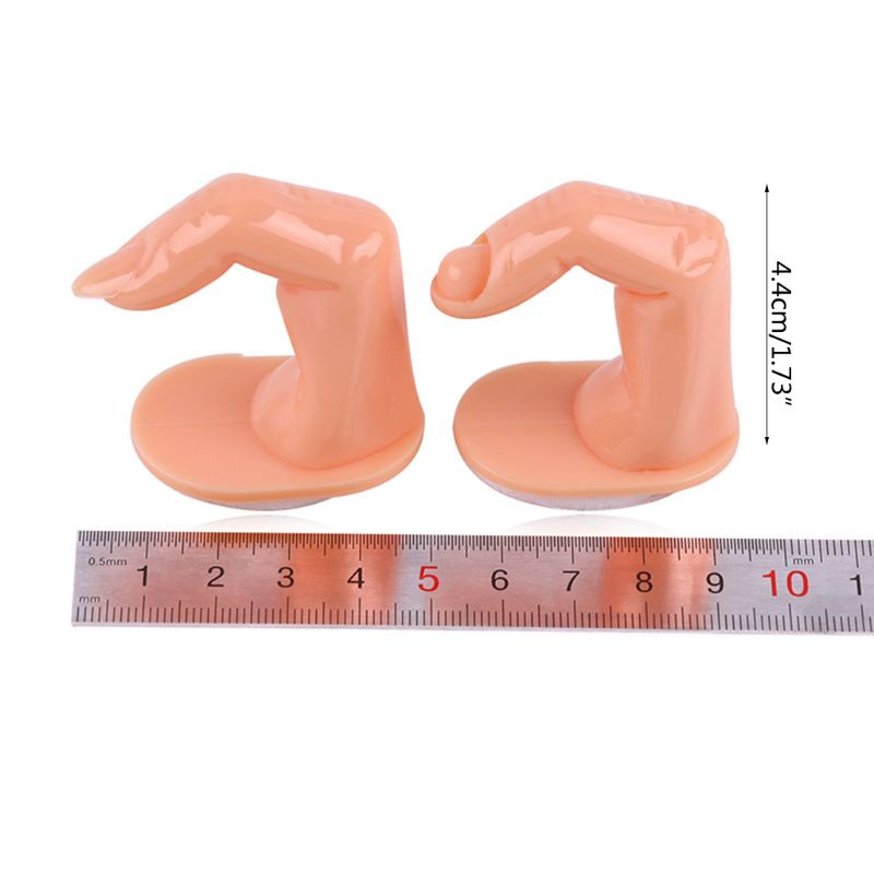 Ngón Tay Giả Bằng Nhựa Acrylic Dùng Luyện Tập Làm Móng