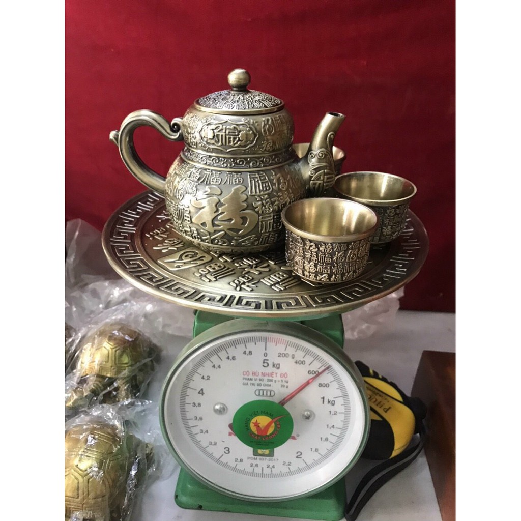 Bộ ấm chén chữ phúc