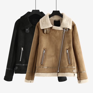 Áo khoác da lộn Zara