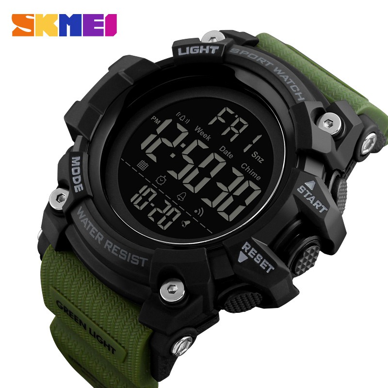 Đồng Hồ Điện Tử Đèn Led Skmei 1384