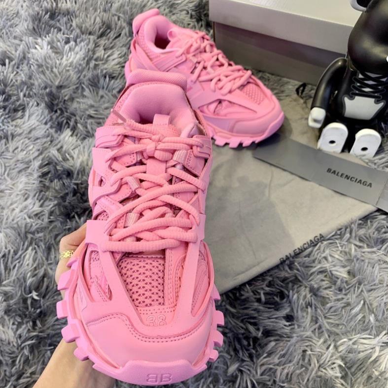 Giầy tăng chiều cao Nư balen Track pink siêu x cấp