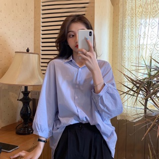 Áo sơmi oversize tay lửng