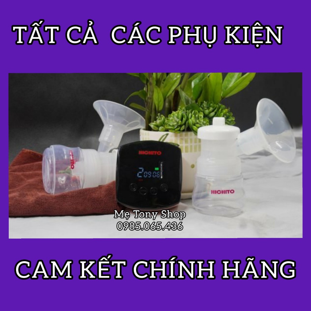 [Chính Hãng] Phụ Kiện Máy Hút Sữa Điện Đôi HICHITO Nhật Bản (Tách lẻ)