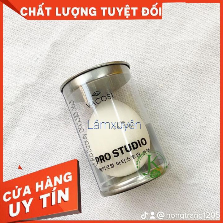 VACOSI PRS PRO CLASSIC BLENDER PH01_BÔNG GIỌT NƯỚC VACOSI PRO (HỘP 1 CÁI)  bông phấn mềm mịn, dễ tán đều lớp